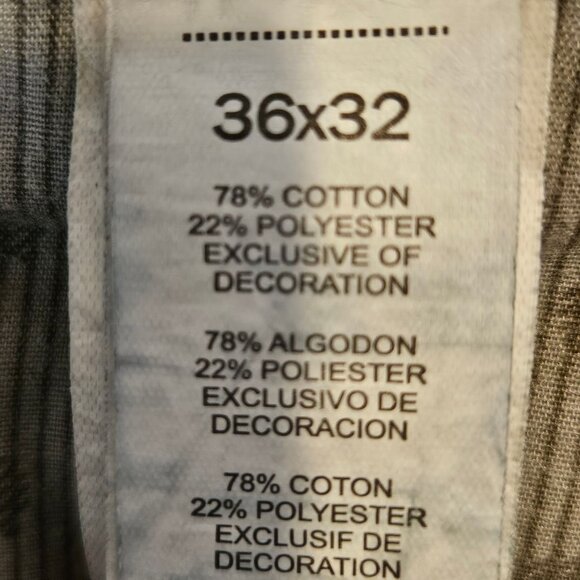 Perry Ellis Denim Jeans Medium Wash Straight Fit Mens Size 36W x 32L - Picture 13 of 15